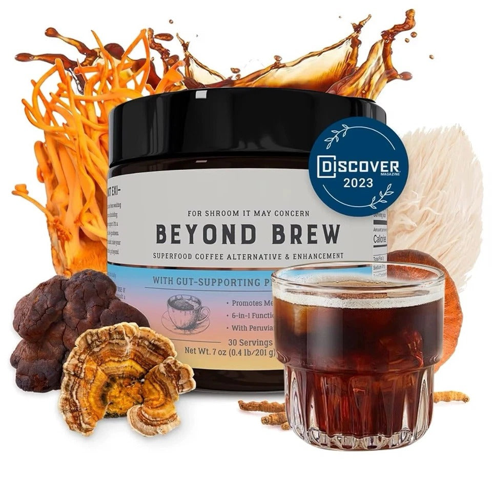 Mushroom Coffee + Matcha + Cacao Superfood Bundle | 7-in-1 ENERGY/FOCUS/GUT SUPP