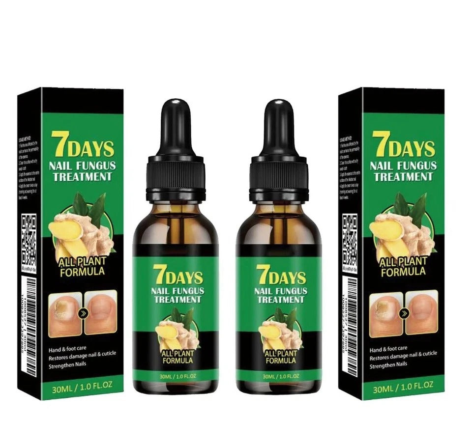 7-Day Toenail Fungus Treatment 2-Pack – Extra Strength Repair for Discolored Nai
